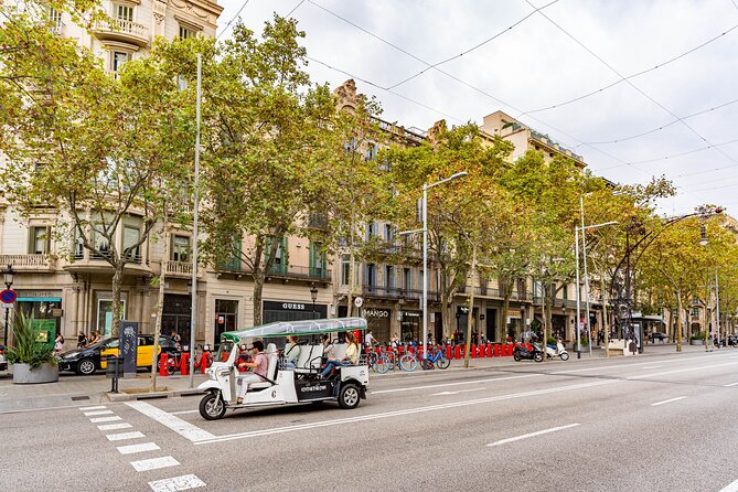 Barcelona Express Tour in a Private Eco Tuk Tuk - Comfort, weather gear, and riding like you mean it