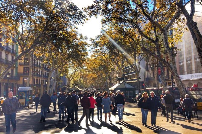 Barcelona Food Tour: Market & Gothic Quarter with Expert Guide - Gothic Quarter walking, with pinchos and patatas bravas