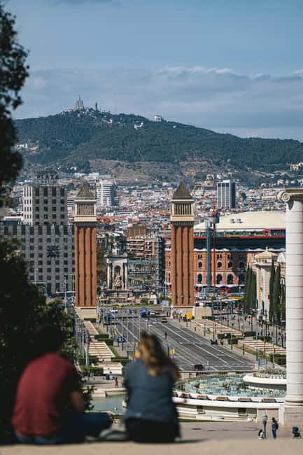 Barcelona from the heights to the sea: Montjuïc, Cable Car, and Beach - Sant Sebastià Beach and the W Hotel coastline stroll