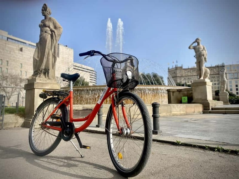 Barcelona: Full-Day Bike/E-Bike Rental with Helmet and Lock - Building your own route, from Plaza Catalunya to the sea