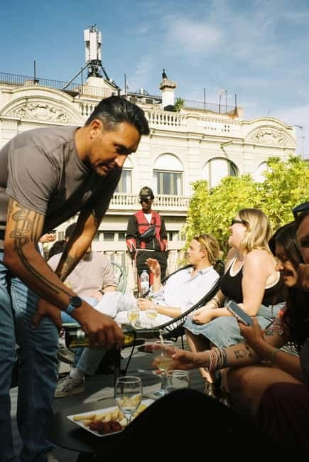 Barcelona: Fun & Unpretentious Rooftop Wine Tasting - The wine lineup: cava to reds, with a guided flow