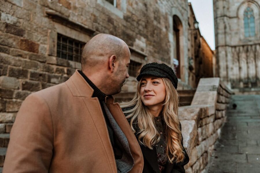 Barcelona: Gothic Quarter Cinematic Photoshoot and Guide - Cathedral stop: the quickest way to get a true Barcelona backdrop