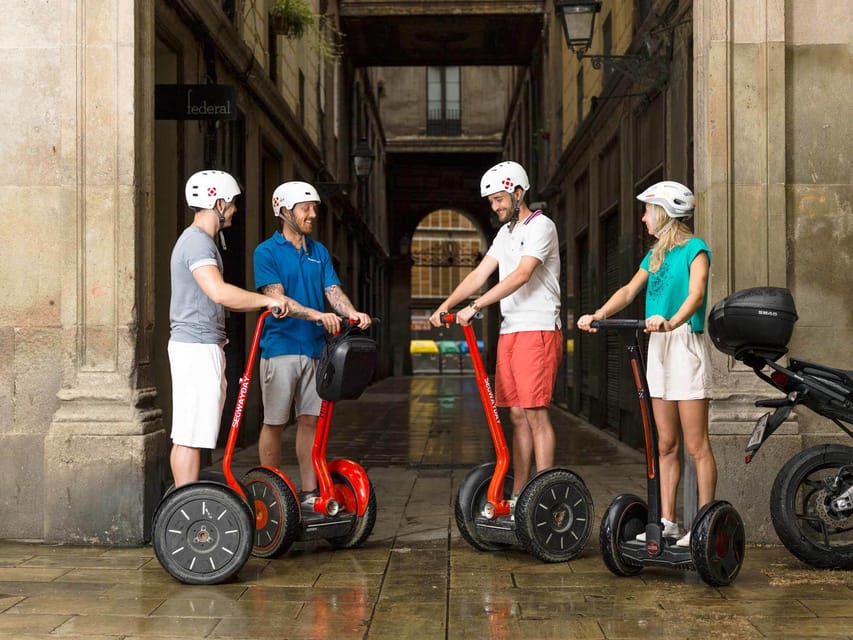 Barcelona: Gothic Quarter & Sagrada Familia Area Segway Tour - Sagrada Família from outside, why the details land better on this route