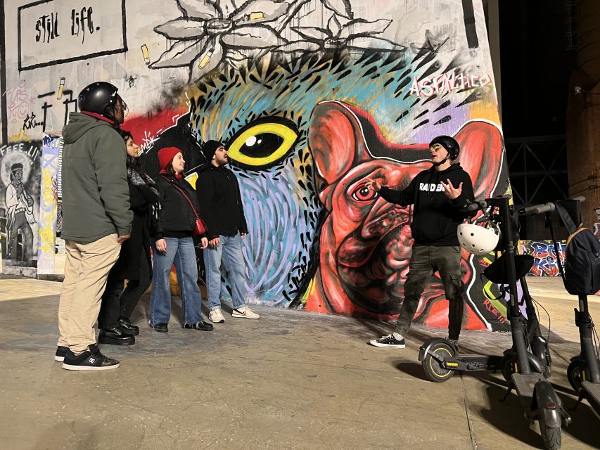 Barcelona: Graffiti E-Scooter Tour - How the route blends major landmarks with “you won’t find this” streets