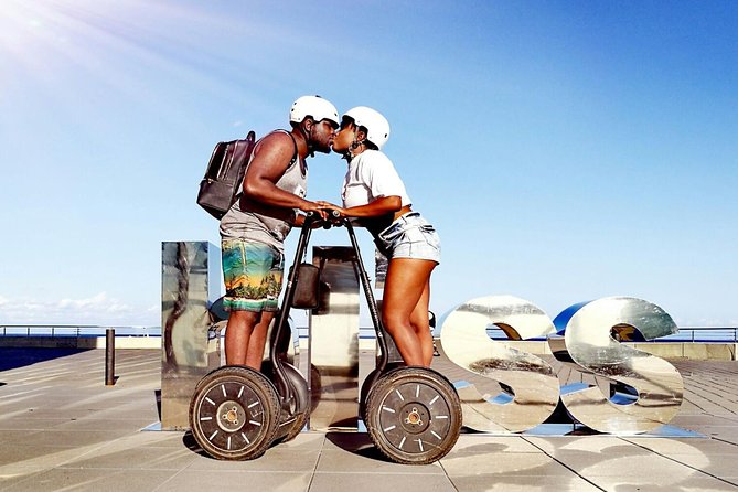 Barcelona Guided 3-hour Group Segway Tour - Barceloneta Beach promenade to the Old Port, the easiest way to get oriented