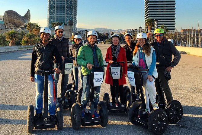 Barcelona Guided Night 2-hour Private Segway Tour - Your 2-Hour Route: From Barceloneta Coast to Columbus and Las Ramblas