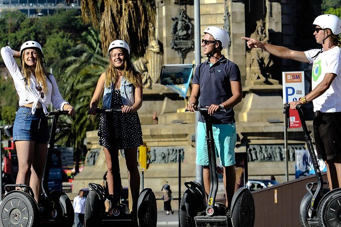 Barcelona Guided Panoramic Segway Tour - Safety training first, then the Old Port ride