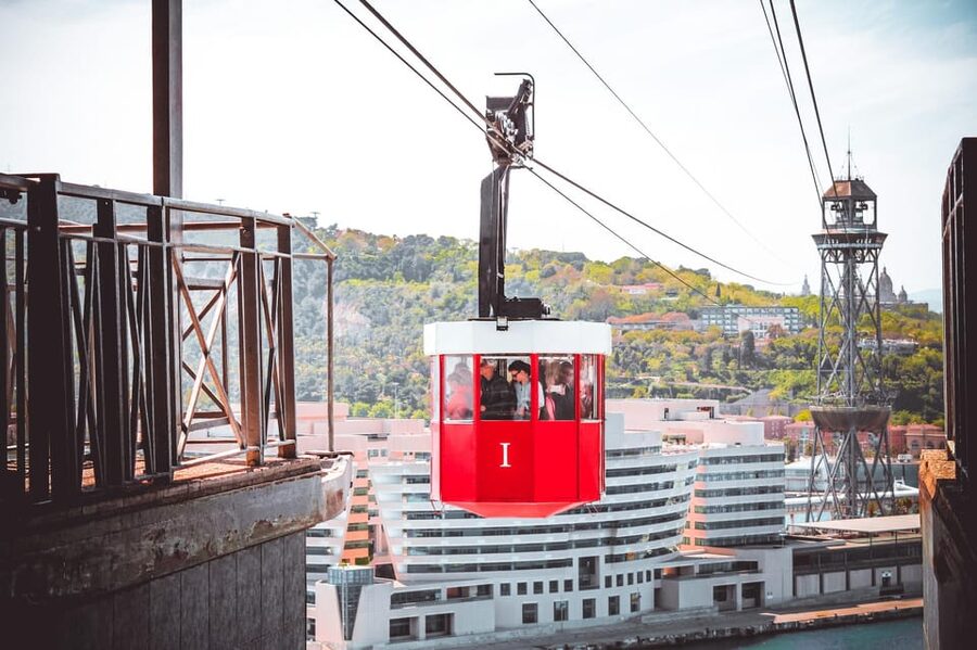 Barcelona: Guided Walking City Tour, Cable Car & Boat Ride - The Gothic Quarter Walk to Barcelona Cathedral