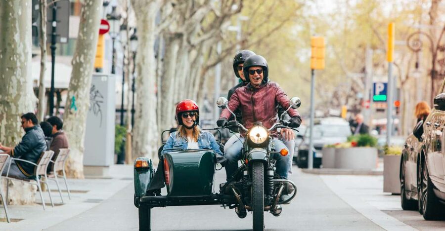 Barcelona: Half Day Tour on Sidecar Motorcycle - Old Port and Barcelona Beach, a calmer pace by the water