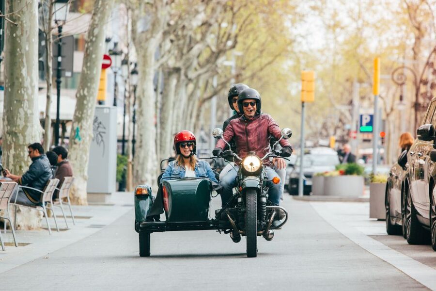 Barcelona: Half Day Tour on Sidecar Motorcycle - Your 3.5 hours: how the route covers a lot fast