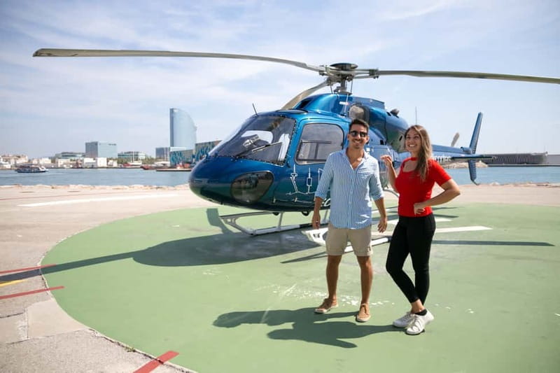 Barcelona: Helicopter Flight over Barcelona's Coastline - Agbar Tower, Olympic Port, and the View That Feels Like a City Model