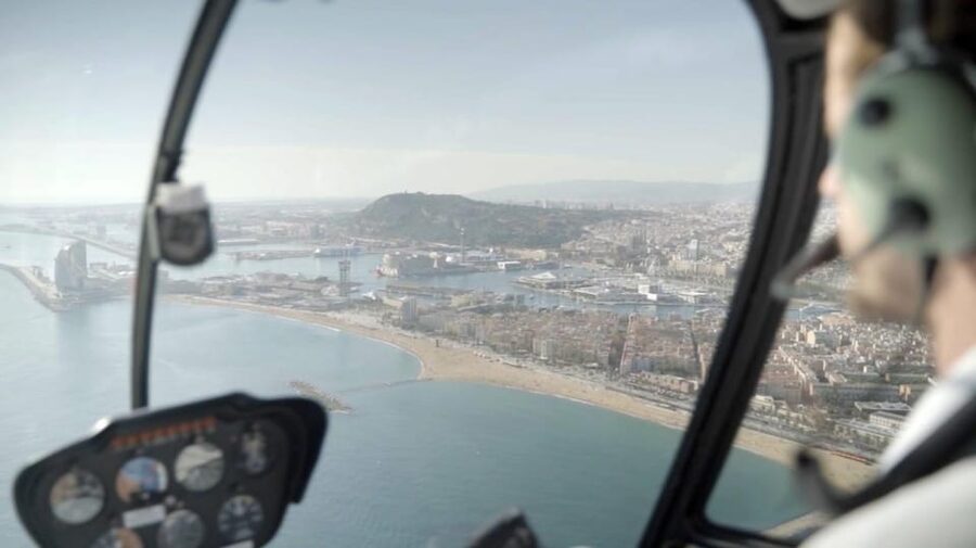 Barcelona: Helicopter Tour - Starting at Ml Adossat: what your Barcelona helicopter tour really looks like