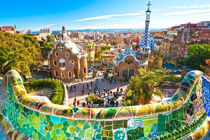 Barcelona Highlights & Montserrat with Port or Hotel Pick Up - Park Güell Skip-the-Line, Plus Passeig de Gracia and the Apple Theme