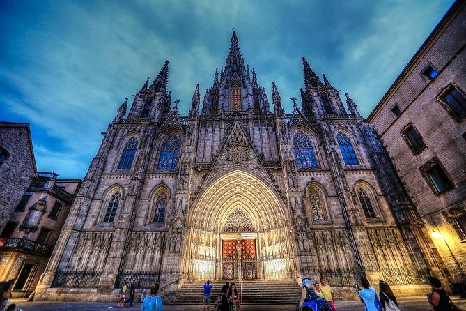Barcelona Highlights Private Tour with Driver and Official Guide - Stop 3: The Barcelona cathedral stop, tickets not included