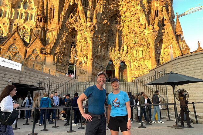 Barcelona Highlights Running Tour - La Sagrada Familia, then Casa Milà and Casa Batlló in a single morning