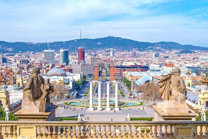 Barcelona Highlights Small Group Tour with Hotel Pick Up - Montjuïc pickup to panoramic views, Miró Foundation, and CaixaForum