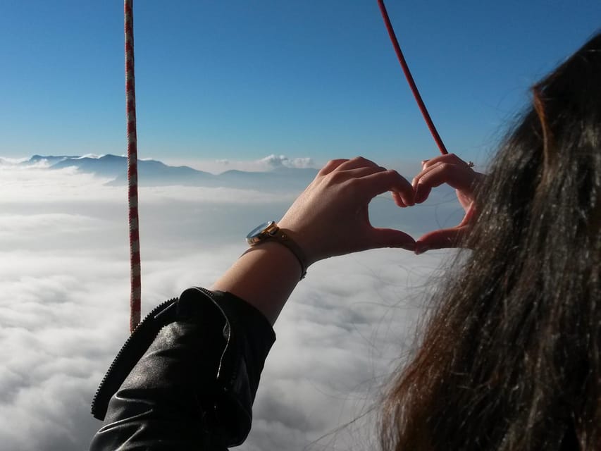 Barcelona: Hot Air Balloon Ride with Optional Transportation - Montseny Natural Park: the champagne tasting, aerial view time, and the actual flight
