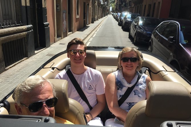 Barcelona in a Convertible - Private Guided Tour - Sagrada Familia outside: the quick photo stop that sets the tone