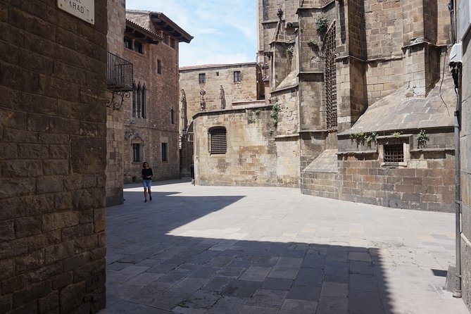 Barcelona in One Day: Gaudí, Gothic Quarter &Tapas (Private Tour) - Medieval power in stone: Plaça del Rei and Plaça Sant Jaume