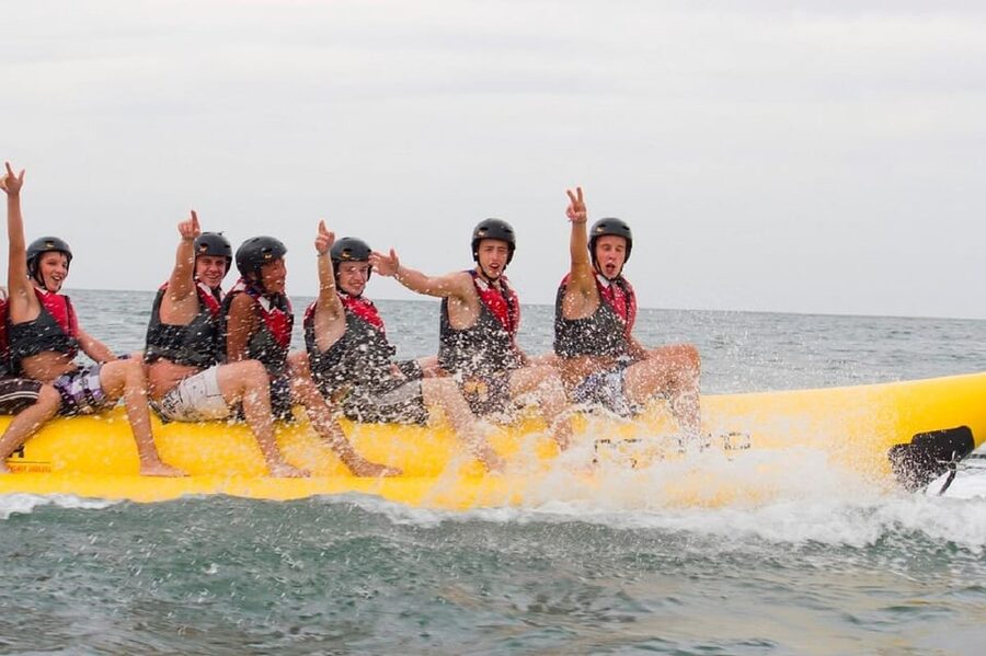 Barcelona: Inflatable Banana Boat Ride - Where You Meet Brutal Watersports, and What Happens Before You Ride