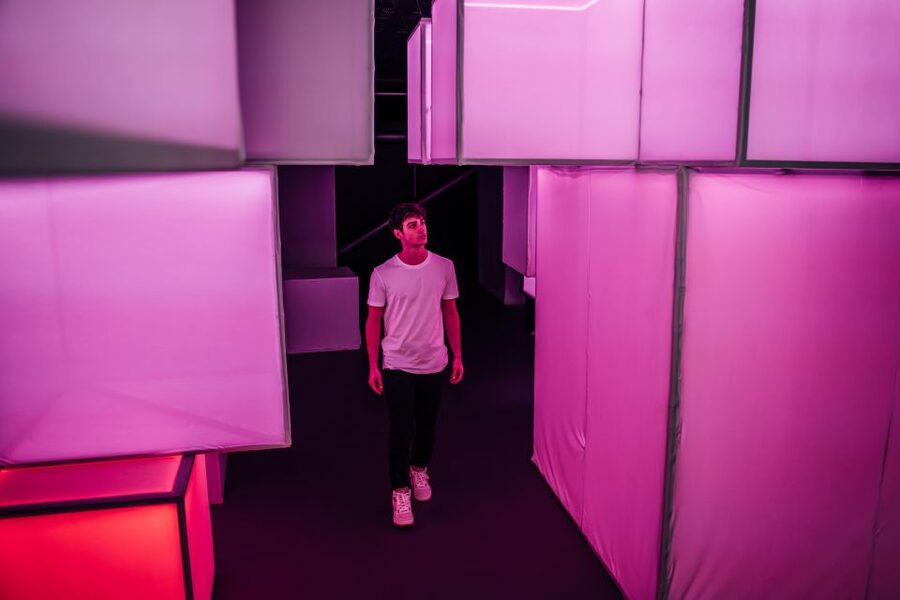 Barcelona: Interactive Art Installation by IKONO - The themed rooms: variety, surprises, and the one-two punch of play and meaning