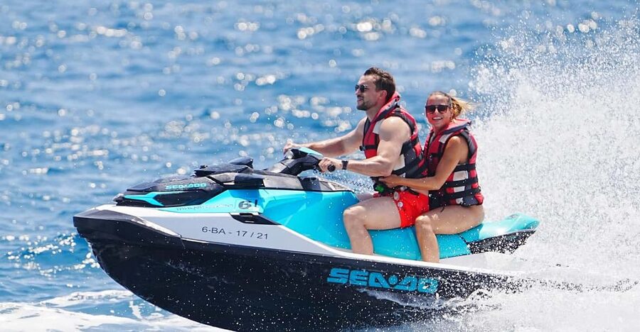 Barcelona: Jet Ski Rental (No License Needed) - First Check-In at JetScoot Port Fòrum