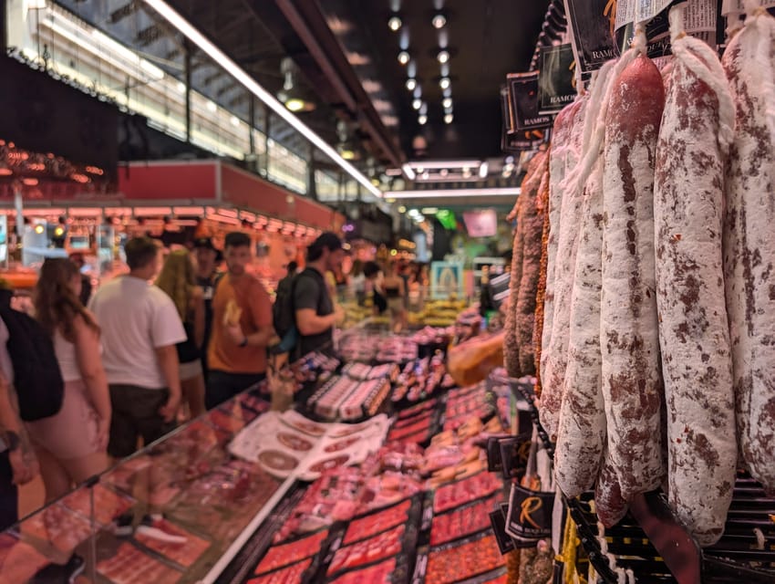 Barcelona Kick Start: 2-Hour Guided Scooter Tour - Mercat del Ninot: a quick taste of daily Barcelona