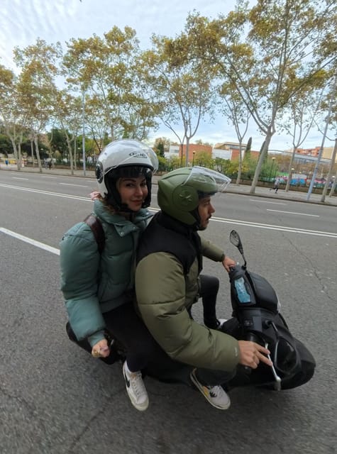 Barcelona Kick Start: 2-Hour Guided Scooter Tour - Scooter comfort and safety: what to expect when you are not driving