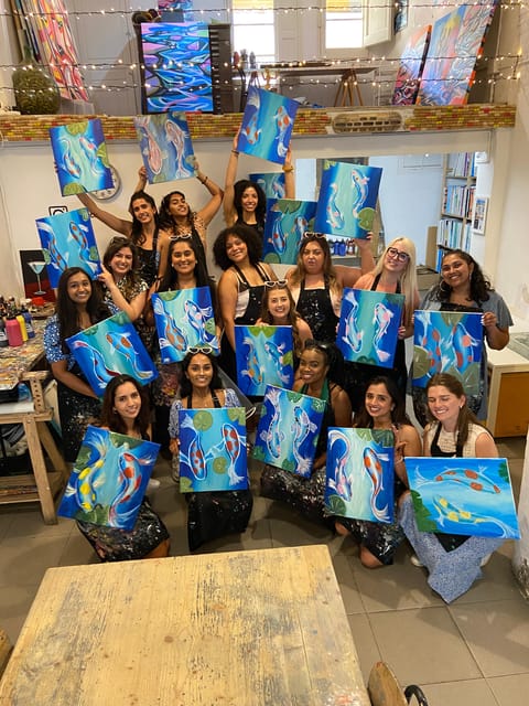 Barcelona: Learn to paint, sip wine, enjoy snacks & music - Should you book this Barcelona paint and wine class at Arte Bar?