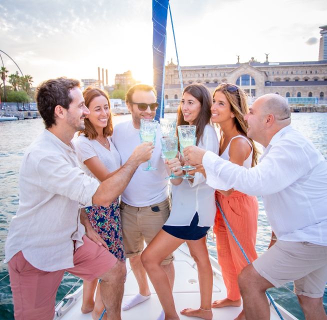 Barcelona: Local Tapas and Drinks Sailing Adventure Tour - Sailing views: how the skyline changes from the water