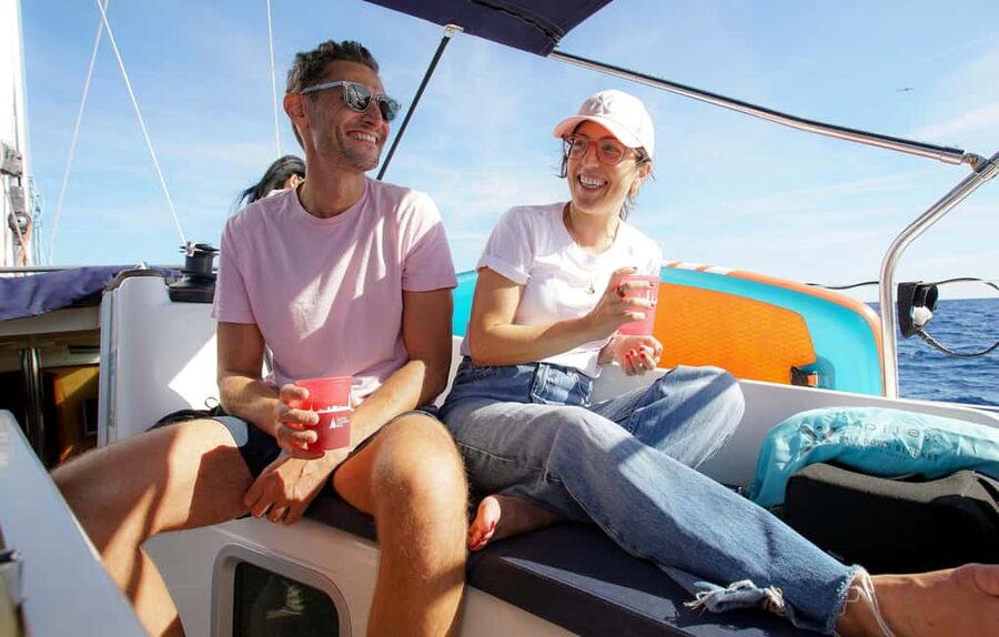 Barcelona: Lunch or Dinner on the Mediterranean Sailing Tour - The sail time: 45 minutes of coast cruising with real captain skills
