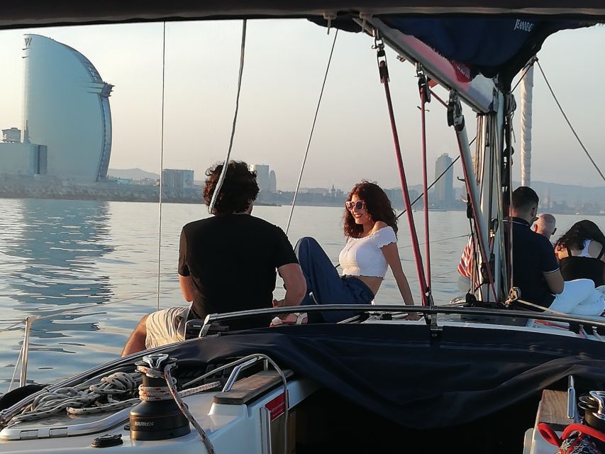 Barcelona: Luxury Private Sunset Yacht Cruise - The Main Event: Sunset Over Barceloneta, the W Hotel, and the Olympic Towers