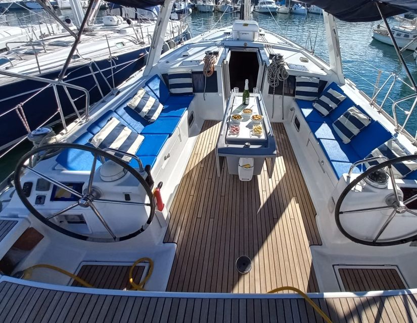 Barcelona: Luxury Private Yacht Daytime Cruise - Drinks, snacks, and music that keep it from feeling stiff