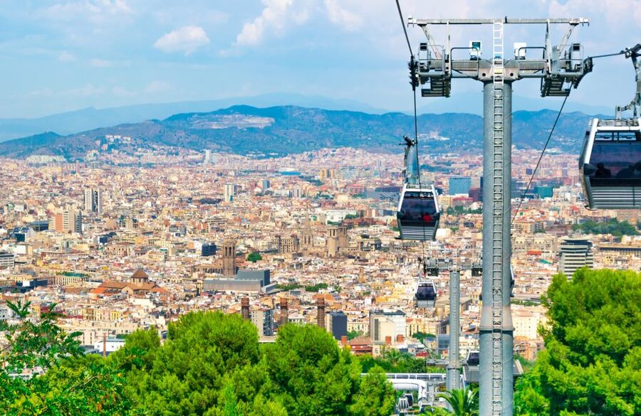 Barcelona: Montjuïc Cable Car Ticket with Audio Guide - Riding up Montjuïc: views, timing, and what the narration helps you spot