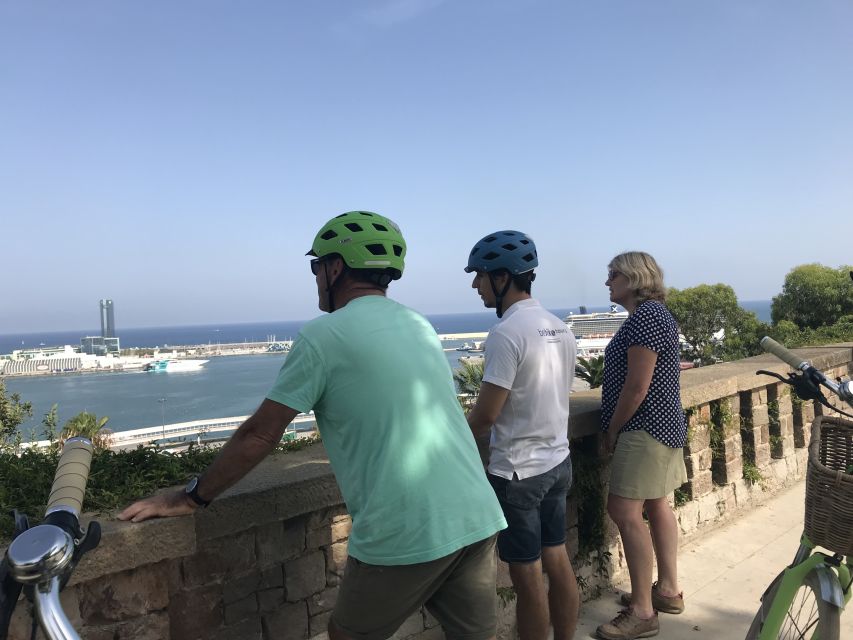 Barcelona: Montjuic Hill E-Bike Tour - Maremagnum, Columbus, and Miramar Gardens: Views Before the Climb