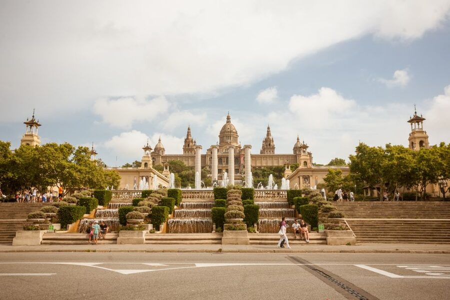Barcelona Montjuic Three-Hour Bike Tour - Starting near the port for quick orientation and ocean air