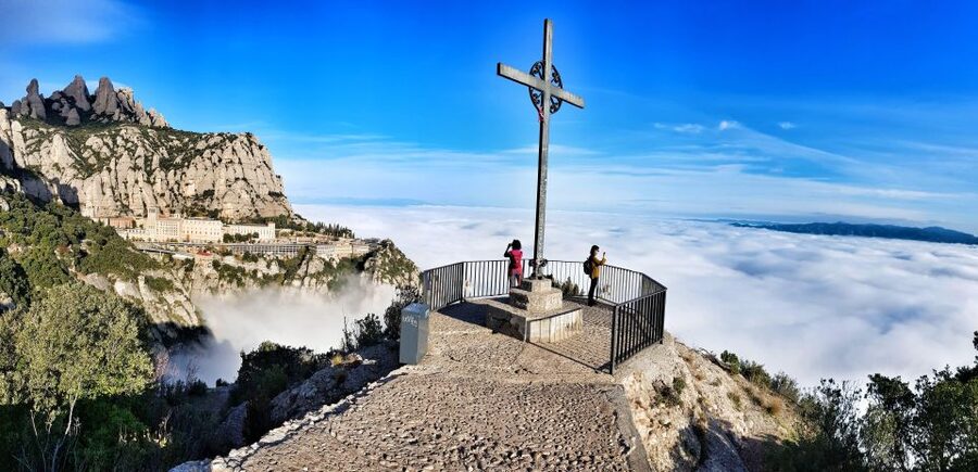 Barcelona: Montserrat Private Tour for Families with Pickup - The Basilica of Montserrat and La Moreneta in real context