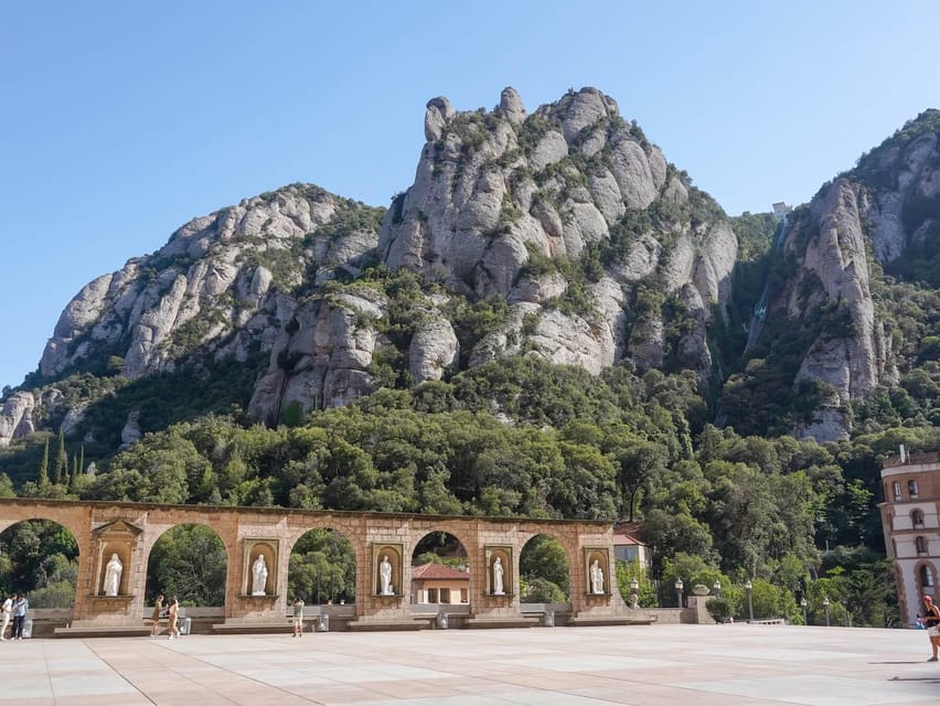Barcelona: Montserrat Tour with Cog-Wheel & Black Madonna - The cog-wheel train up Montserrat: slow travel with real views