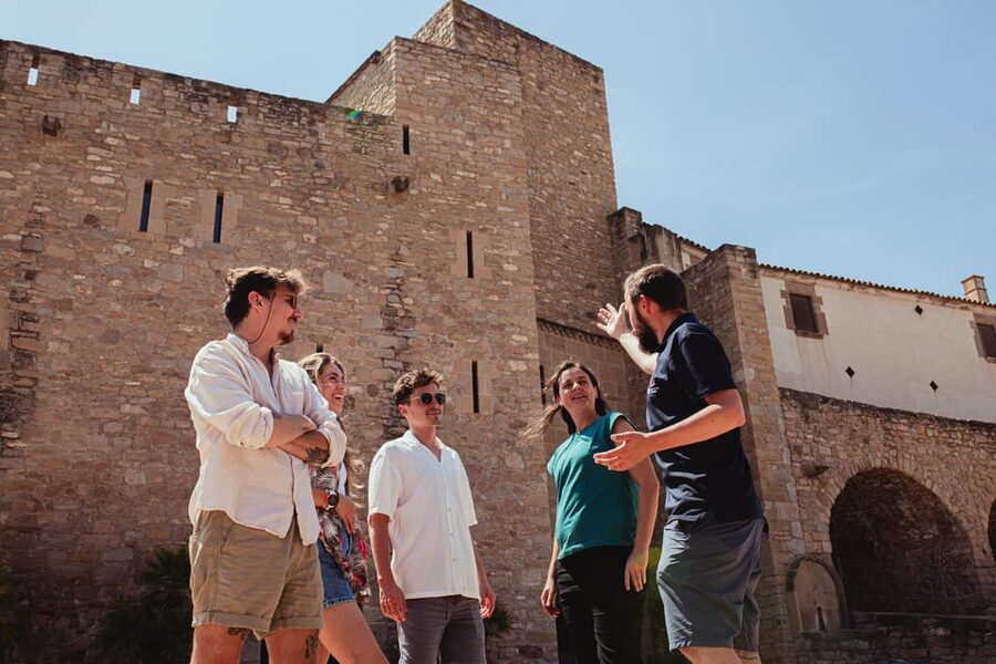 Barcelona: Montserrat with Winery, Lunch, and Train Options - Oller del Mas winery in a 10th-century castle: the part that feels like Spain, not a tourist script