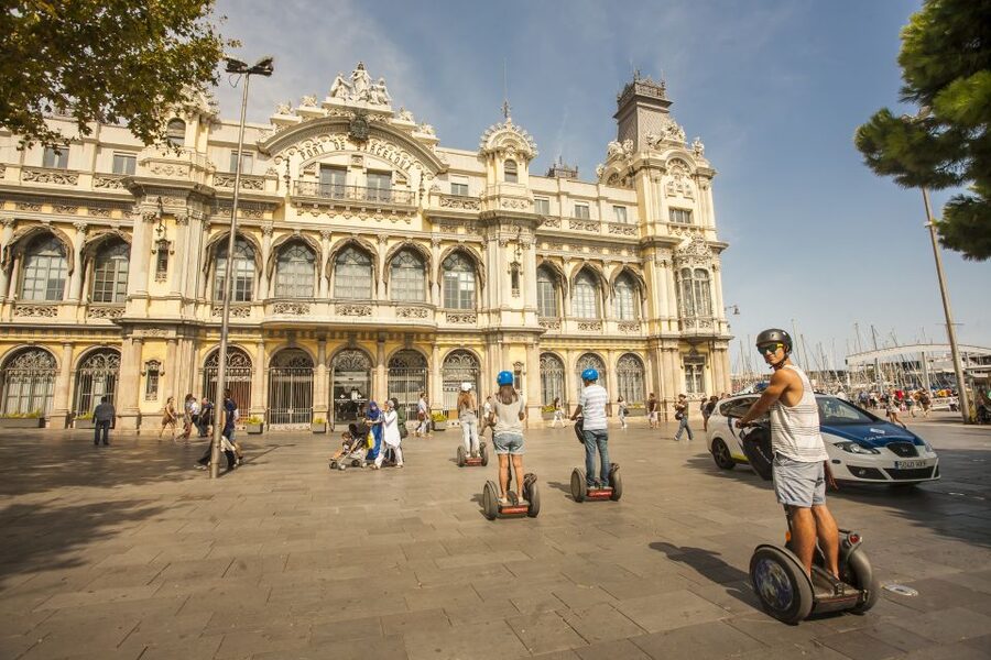 Barcelona: Old Port and Gothic Quarter Guided Segway Tour - Where the fun starts, Gothic Quarter edges and Roman-wall energy