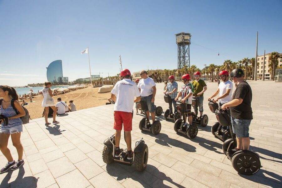 Barcelona: Old Town & Seafront Segway Tour - Barceloneta and the Olympic makeover story