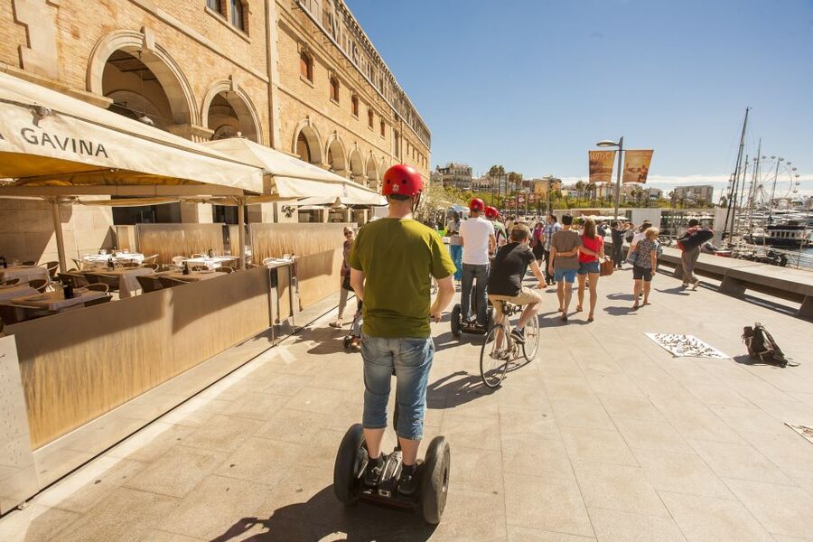 Barcelona: Old Town & Seafront Segway Tour - Born Market and Santa María del Mar: why the old town segment feels efficient