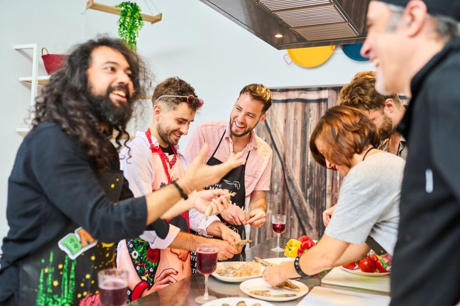 Barcelona: Paella Cooking Class with Market Visit and More - La Boqueria market stop, what you should actually look for