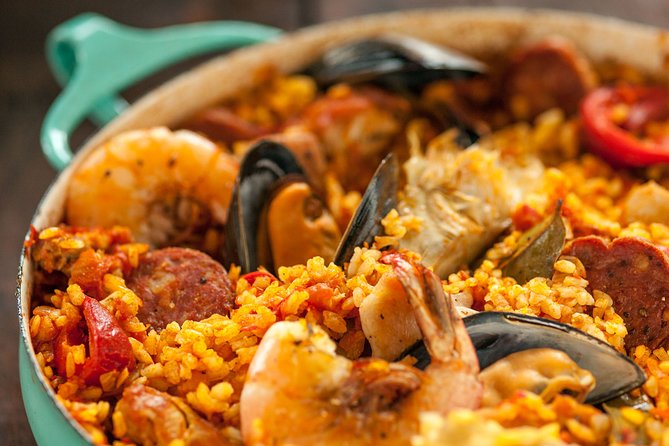 Barcelona : Paella Cooking Experience + Boqueria Market Exclusive Tour - The hands-on paella, tapas, and sangria part you will remember