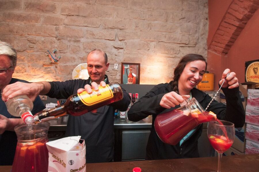 Barcelona: Paella Cooking Experience & Boqueria Market Tour - The paellera moment: cooking seafood paella de marisco step by step