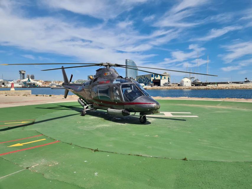 Barcelona: Panoramic Helicopter Flight & Boat Transfer - Thrill factor: takeoff, landing, and the pilot experience
