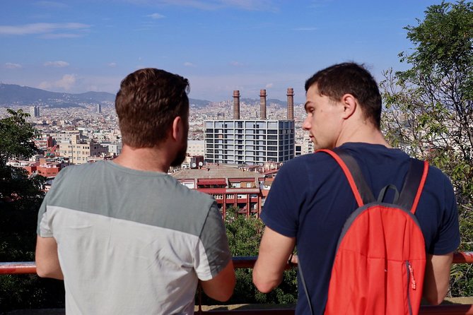 Barcelona Panoramic Walking Tour - Discover Montjuic - Entering Montjuïc Through the German Pavilion (World Fair 1929)
