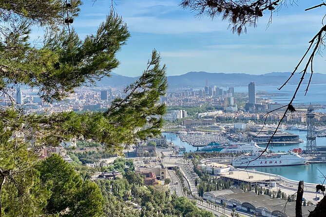Barcelona Panoramic Walking Tour - Discover Montjuic - Downhill Energy on Calle Blai, Ending With Pinchos Bars