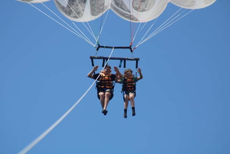 Barcelona: Parasailing magic flight and views above the sea - Comfort and included extras that actually help