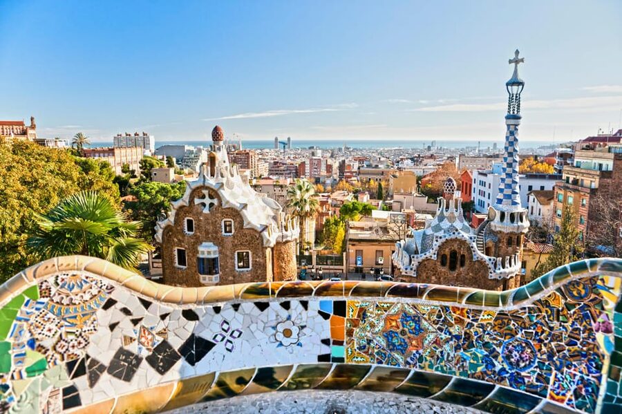 Barcelona: Park Güell and Gaudí House Museum Entry Ticket - Park Güell at Your Own Pace: Mosaics, the Salamander, and the Big Views